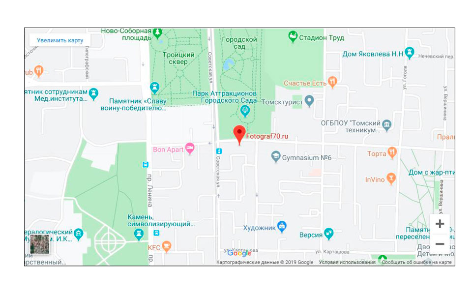 Где мы на картах ?